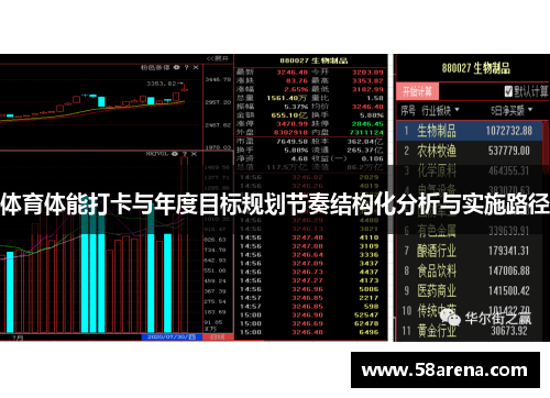 体育体能打卡与年度目标规划节奏结构化分析与实施路径